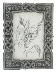 Celtic Photo Frame 4x6 in Cold Cast Pewter - Pret | Preturi Celtic Photo Frame 4x6 in Cold Cast Pewter