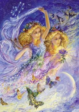 Puzzle Schmidt 1000 Josephine Wall : Twins - Pret | Preturi Puzzle Schmidt 1000 Josephine Wall : Twins