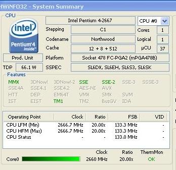 sistem pentium4 2.66GHZ 1GB ram - Pret | Preturi sistem pentium4 2.66GHZ 1GB ram