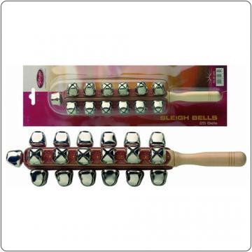 Stagg SLB-25 - Set of sleigh bells on a stick w/25 bells - Pret | Preturi Stagg SLB-25 - Set of sleigh bells on a stick w/25 bells