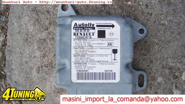 Vand Modul Senzor Declansator Airbag Renault 1 6 16 Valve - Pret | Preturi Vand Modul Senzor Declansator Airbag Renault 1 6 16 Valve