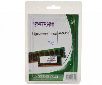 Patriot Signature SODIMM, 2GB DDR3, 1600MHz, CL11 - Pret | Preturi Patriot Signature SODIMM, 2GB DDR3, 1600MHz, CL11