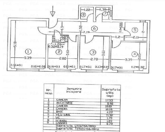 Vanzare apartament 3 camere zona Mosilor Obor - Pret | Preturi Vanzare apartament 3 camere zona Mosilor Obor