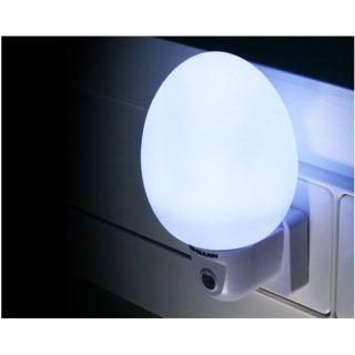 Lampa de noapte ovala cu senzor de lumina alba - Pret | Preturi Lampa de noapte ovala cu senzor de lumina alba