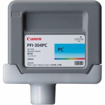 Cartus foto cyan pentru iPF8300, PFI-304PC, 330ml, Canon - Pret | Preturi Cartus foto cyan pentru iPF8300, PFI-304PC, 330ml, Canon