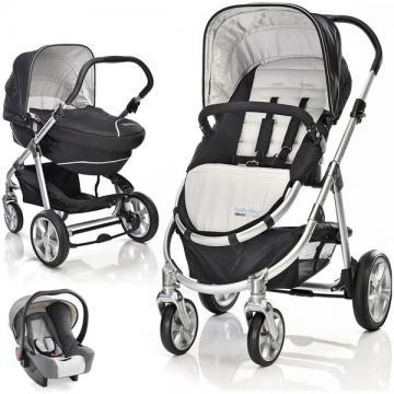 Carucior 3 in 1 Alu Volan - Black - Pret | Preturi Carucior 3 in 1 Alu Volan - Black