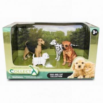 Figurine animale domestice Set 4 caini - Pret | Preturi Figurine animale domestice Set 4 caini