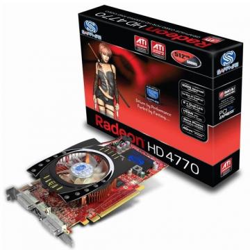 Placa video Sapphire Radeon HD 4770 - Pret | Preturi Placa video Sapphire Radeon HD 4770