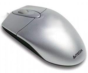 Mouse A4TECH OP-720-S Optic PS2 Silver - Pret | Preturi Mouse A4TECH OP-720-S Optic PS2 Silver