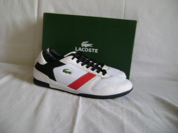 Lacoste Zepher 2 Mesh White + Red - Marimea: 42 - 250 RON - Pret | Preturi Lacoste Zepher 2 Mesh White + Red - Marimea: 42 - 250 RON