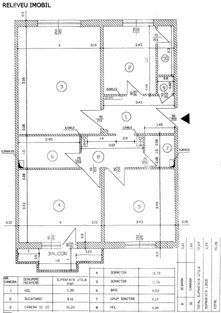 URGENT apartament 3 camere decomandat - Pret | Preturi URGENT apartament 3 camere decomandat