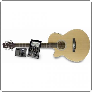 Stagg SW206CETU-LH N cu egalizator - Chitara electro-acustica cutaway de concert - Pret | Preturi Stagg SW206CETU-LH N cu egalizator - Chitara electro-acustica cutaway de concert