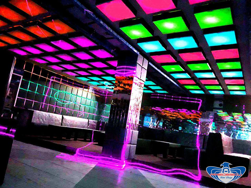 Tavan Lumini Club RGB by Predescu Rebel Design - Pret | Preturi Tavan Lumini Club RGB by Predescu Rebel Design