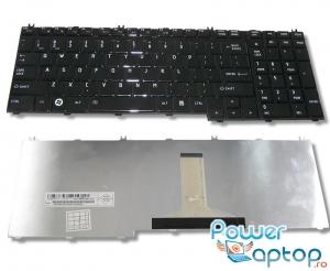 Tastatura Toshiba Satellite P200 negru lucios - Pret | Preturi Tastatura Toshiba Satellite P200 negru lucios