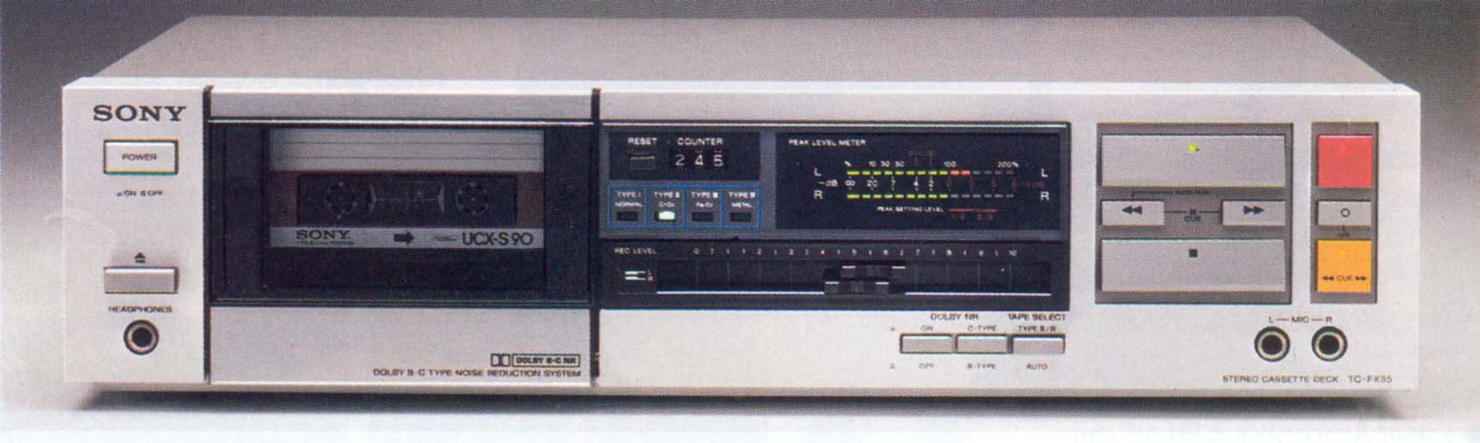 Vinatge 1980 , SONY TC- FX35 stereo cassette deck - Pret | Preturi Vinatge 1980 , SONY TC- FX35 stereo cassette deck