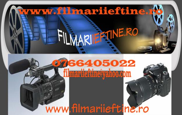 FILMARE NUNTA CELE MAI BUNE PRETURI 0766405022 - Pret | Preturi FILMARE NUNTA CELE MAI BUNE PRETURI 0766405022