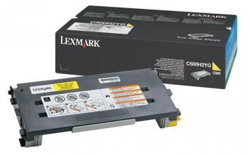 Toner LEXMARK 0C500H2YG yellow - Pret | Preturi Toner LEXMARK 0C500H2YG yellow