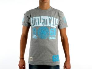 Tricou ATHLETICALS DENIM Barbati - jfluo_b-grey_b_grey_turquoise - Pret | Preturi Tricou ATHLETICALS DENIM Barbati - jfluo_b-grey_b_grey_turquoise