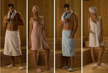 Set sauna barbati Tac bej - Pret | Preturi Set sauna barbati Tac bej