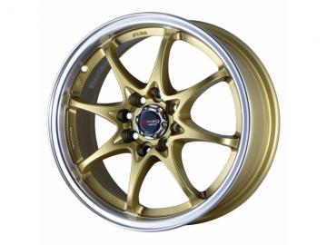 Drag Wheels DR9 Gold Machined Lip Janta - Pret | Preturi Drag Wheels DR9 Gold Machined Lip Janta