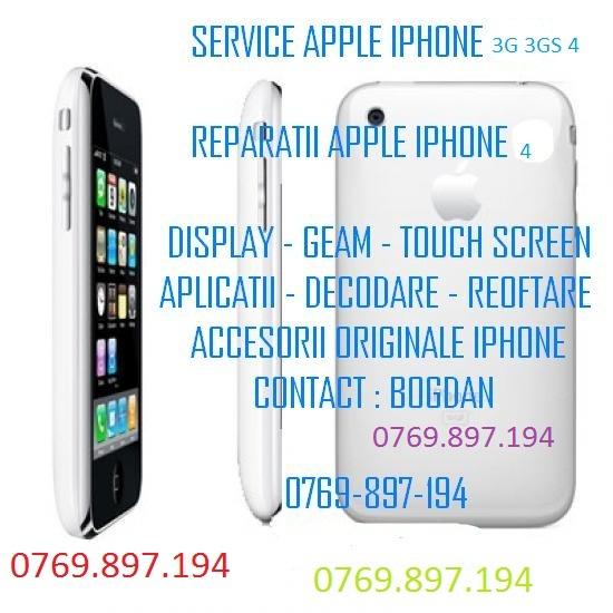Reparatii iPhone 3G 0769 897 194 in Bucuresti - Pret | Preturi Reparatii iPhone 3G 0769 897 194 in Bucuresti