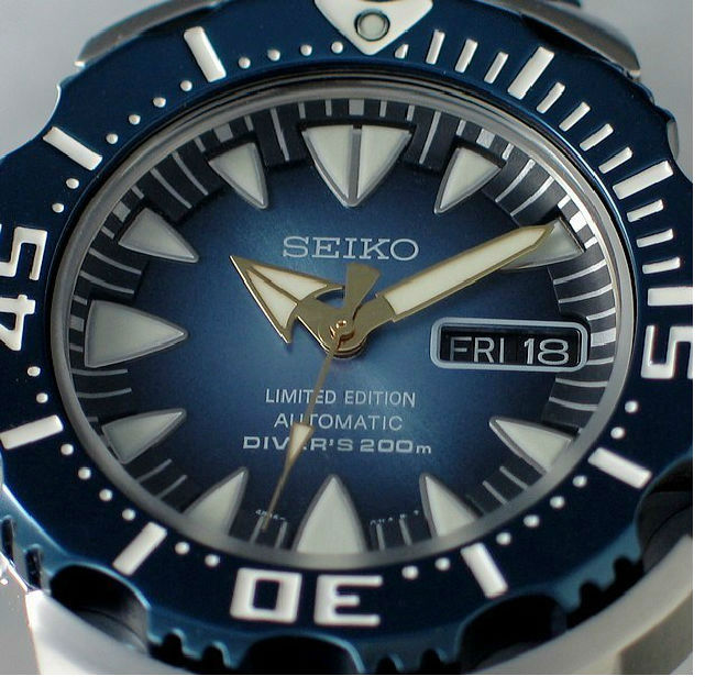 Seiko Monster Blue Limited Edition 2013 - OFERTA Ultimul in stoc (fara schimburi) - Pret | Preturi Seiko Monster Blue Limited Edition 2013 - OFERTA Ultimul in stoc (fara schimburi)