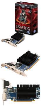 Placa video Sapphire ATI Radeon HD4350 Silent 256MB DDR2 64-bit - Pret | Preturi Placa video Sapphire ATI Radeon HD4350 Silent 256MB DDR2 64-bit