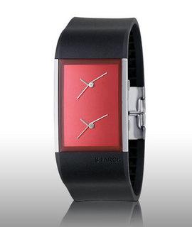 Ceas Fossil Red DUAL TIME RUBBER PHILIPPE STARCK PH5026 - Pret | Preturi Ceas Fossil Red DUAL TIME RUBBER PHILIPPE STARCK PH5026