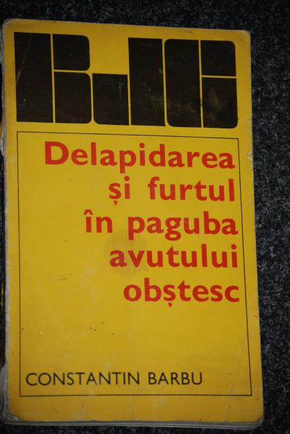 DELAPIDAREA SI FURTUL IN PAGUBA AVUTULUI OBSTESC - Pret | Preturi DELAPIDAREA SI FURTUL IN PAGUBA AVUTULUI OBSTESC