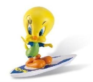 Miniatura Bullyland - desene animate Looney Tunes: Tweety surfer - Pret | Preturi Miniatura Bullyland - desene animate Looney Tunes: Tweety surfer