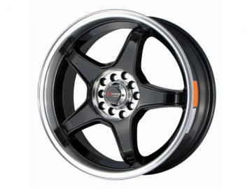 Drag Wheels DR8 Gloss Black Machined Lip Janta - Pret | Preturi Drag Wheels DR8 Gloss Black Machined Lip Janta