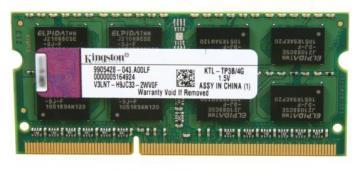 Sodimm DDR3 4GB 1333MHz, KINGSTON KTL-TP3B/4G, pentru Lenovo 55Y3711/55Y3717 - Pret | Preturi Sodimm DDR3 4GB 1333MHz, KINGSTON KTL-TP3B/4G, pentru Lenovo 55Y3711/55Y3717