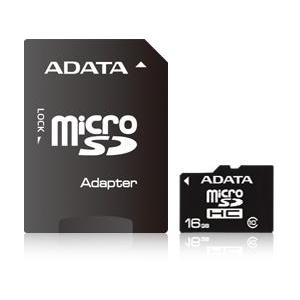 Micro SDHC 16GB Class 10 A-Data cu adaptor AUSDH16GCL10-RA1 - Pret | Preturi Micro SDHC 16GB Class 10 A-Data cu adaptor AUSDH16GCL10-RA1