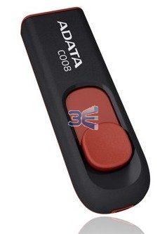 A-Data Classic Series C008, 8GB, USB 2.0, Rosu/Negru - Pret | Preturi A-Data Classic Series C008, 8GB, USB 2.0, Rosu/Negru