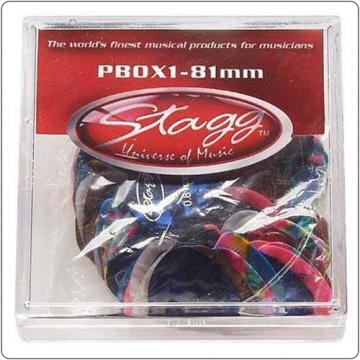 Stagg PBOX1-81 - Set pene chitara - Pret | Preturi Stagg PBOX1-81 - Set pene chitara