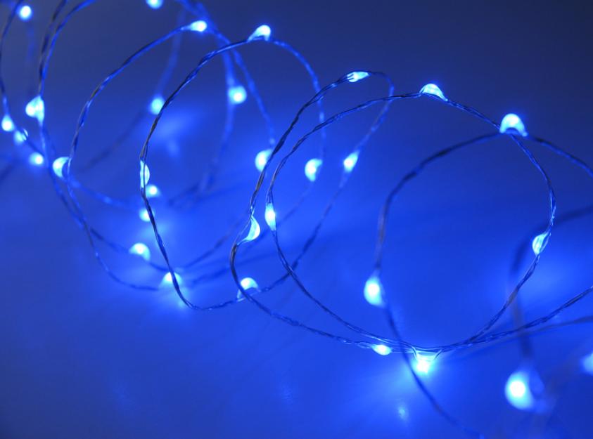 NOU * 2013 in Romania! String Fantasia cu LED-uri  DewDrop ALBASTRU - Pret | Preturi NOU * 2013 in Romania! String Fantasia cu LED-uri  DewDrop ALBASTRU