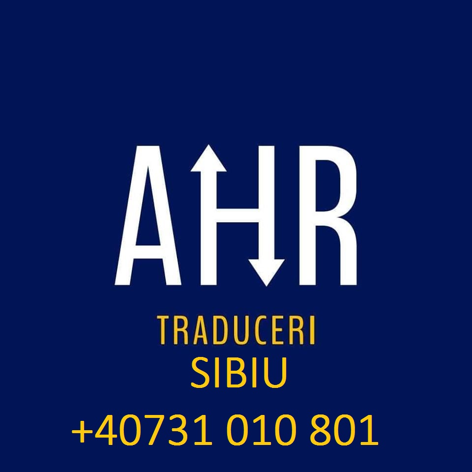 Birou traduceri Sibiu 0731010801 - AHR - Pret | Preturi Birou traduceri Sibiu 0731010801 - AHR