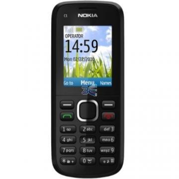 Nokia C1-02 - Negru, Garantie Nokia - Pret | Preturi Nokia C1-02 - Negru, Garantie Nokia