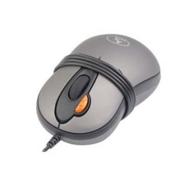 Mouse A4Tech Traveler Mini AK-6D-2 USB grey - Pret | Preturi Mouse A4Tech Traveler Mini AK-6D-2 USB grey