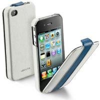 Accesoriu Cellularline Husa Toc Scuderia White Blue pentru iPhone 4 - Pret | Preturi Accesoriu Cellularline Husa Toc Scuderia White Blue pentru iPhone 4