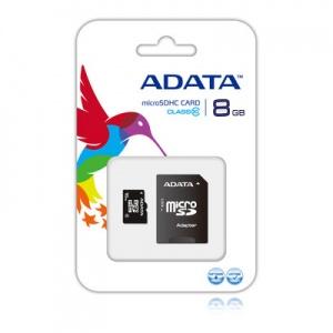 Micro SDHC 8GB Class 10 A-Data cu adaptor AUSDH8GCL10-RA1 - Pret | Preturi Micro SDHC 8GB Class 10 A-Data cu adaptor AUSDH8GCL10-RA1