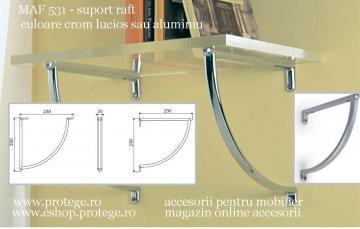 Suport raft MAF 531, 23 cm, aluminiu - Pret | Preturi Suport raft MAF 531, 23 cm, aluminiu