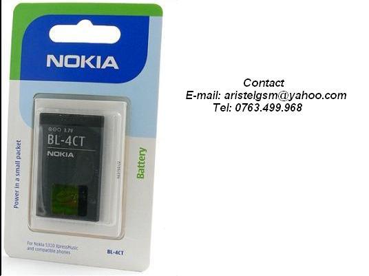 Acumulator Baterie Nokia 5310 6700 SLIDE 7210 7310 6303 X3 BL-4CT Originala Sigilata - Pret | Preturi Acumulator Baterie Nokia 5310 6700 SLIDE 7210 7310 6303 X3 BL-4CT Originala Sigilata
