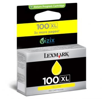 Cartus Lexmark 100XL Galben - Pret | Preturi Cartus Lexmark 100XL Galben