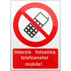 indicatoare interzis vorbitul la telefon - Pret | Preturi indicatoare interzis vorbitul la telefon