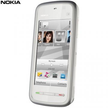 Telefon mobil Nokia 5228 White-Blue - Pret | Preturi Telefon mobil Nokia 5228 White-Blue