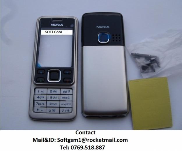 Carcasa Nokia 6300 Silver ( ARGINTIE ) ORIGINALA NOUA - Pret | Preturi Carcasa Nokia 6300 Silver ( ARGINTIE ) ORIGINALA NOUA