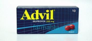 Advil 200mg x 10dr - Pret | Preturi Advil 200mg x 10dr