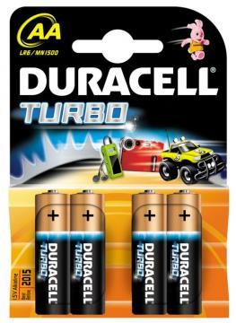 Baterii Duracell Turbo AA R6, 4 buc/set - Pret | Preturi Baterii Duracell Turbo AA R6, 4 buc/set