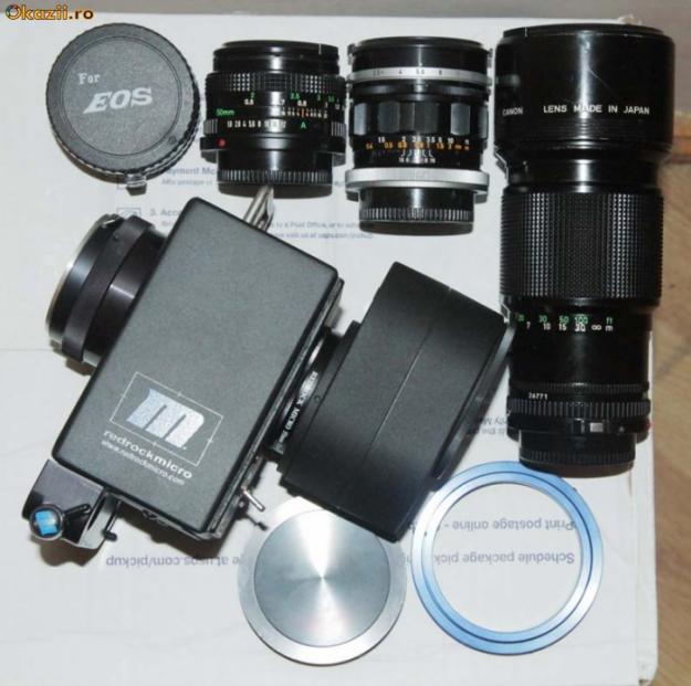 REDROCK M2+MICROX FLIP+3 CANON FD 35mm,50mm,200mm!!! - Pret | Preturi REDROCK M2+MICROX FLIP+3 CANON FD 35mm,50mm,200mm!!!